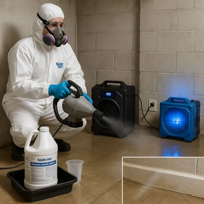 Sanitization and Odor Removal process in Liberty, UT