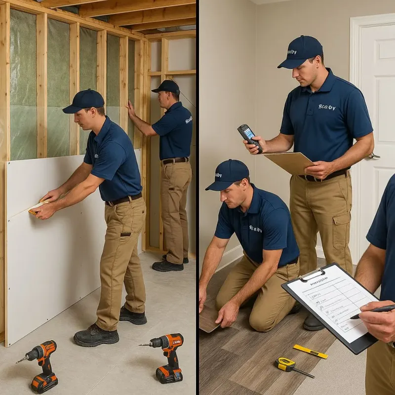 Repairs and Reconstruction process in Liberty, UT